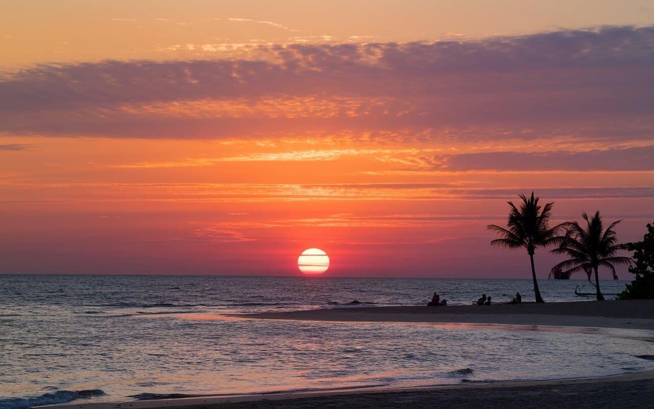 Watch the Sunset at Juanillo Beach