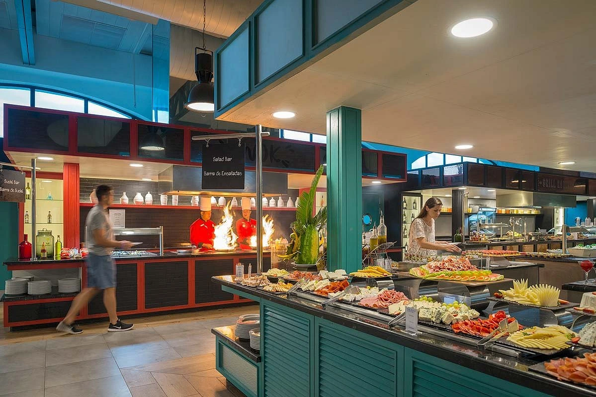 Buffet section