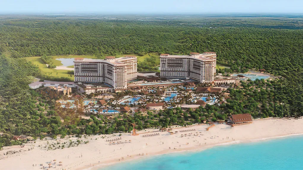 Moon Palace The Grand Punta Cana luxury resort exterior and pools