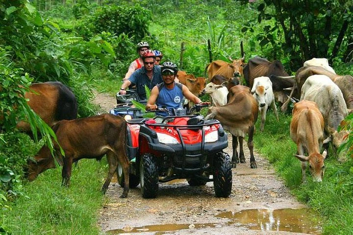 4x4 ATV Adventure and Water Cave Exploration