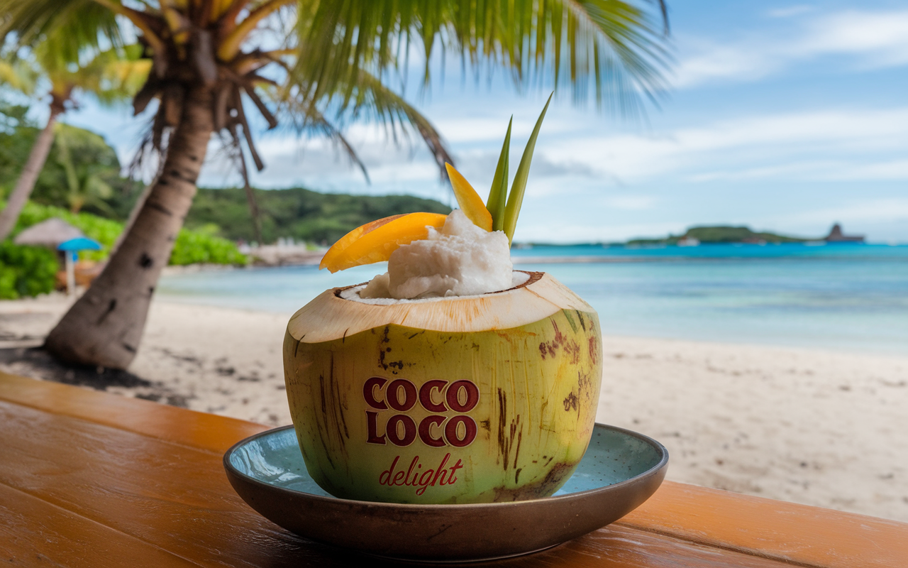 Punta Cana Tropical Drinks: Coco Loco Delight